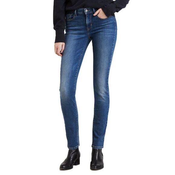 Levi's Midrise Skinny Jeans Size 27 4Short - Picture 1 of 5